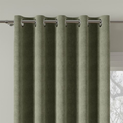 MILAS Tkanina dekoracyjna, wysokość 290cm, kolor 016 szarozielony MILAS0/000/016/000290/1