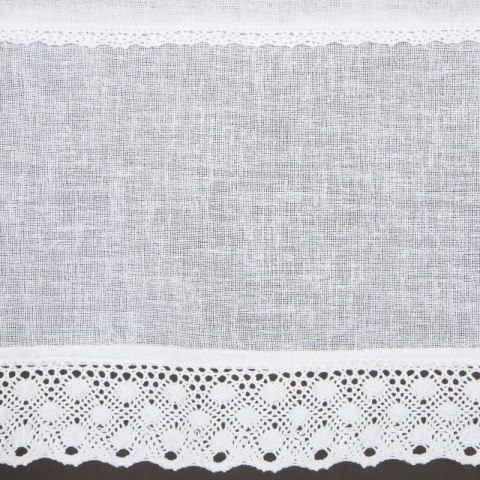 FIRANA GOTOWA LISA 150X30 CM BIAŁY