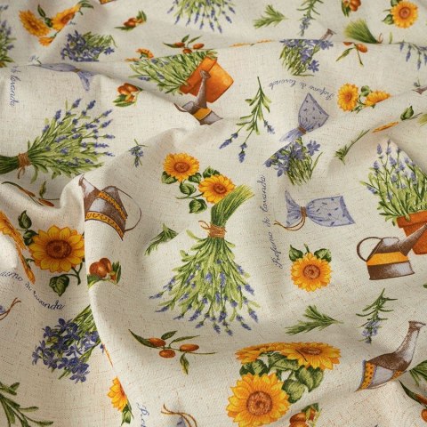 LAWENDA Tkanina dekoracyjna, 140cm, kolor 001 TZ7030/066/001/140000/1