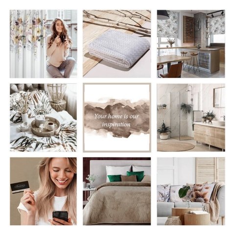 Zasłona gotowa SENDI 140x270 cm kolor biały