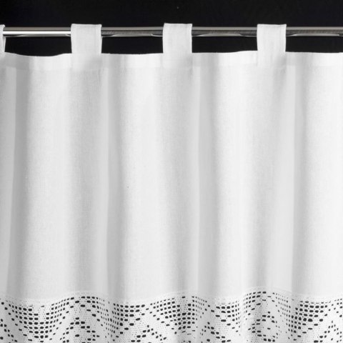 FIRANA GOTOWA ISAAC NA SZELKACH 150X60 CM BIAŁY