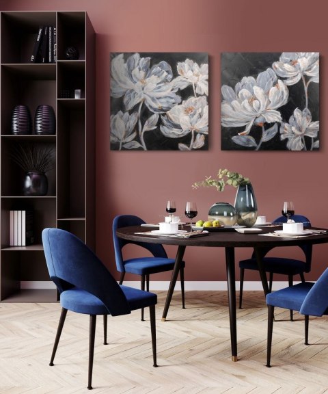 OBRAZ 430B 80X80 CM CZARNY