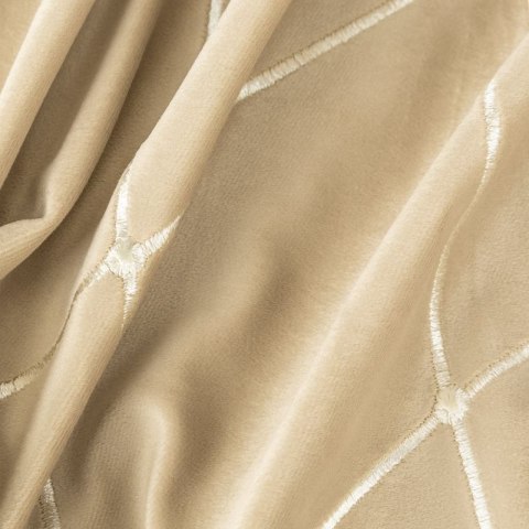 Zasłona gotowa MARGO 140x250 cm kolor beżowy