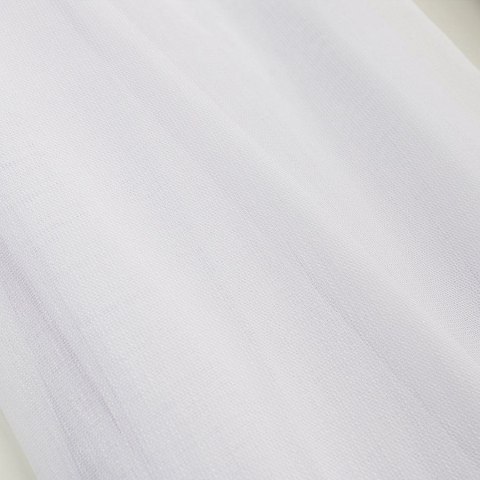 Firanka fantazyjna z ołowianką, wysokość 300cm, kolor 004 biały z błyszczącą nitką 318461/OLO/004/000300/1