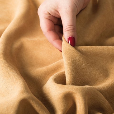 MILAS Tkanina dekoracyjna, wysokość 290cm, kolor 049 jasny żółty MILAS0/000/049/000290/1