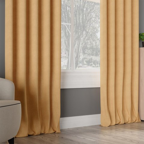 MILAS Tkanina dekoracyjna, wysokość 290cm, kolor 049 jasny żółty MILAS0/000/049/000290/1