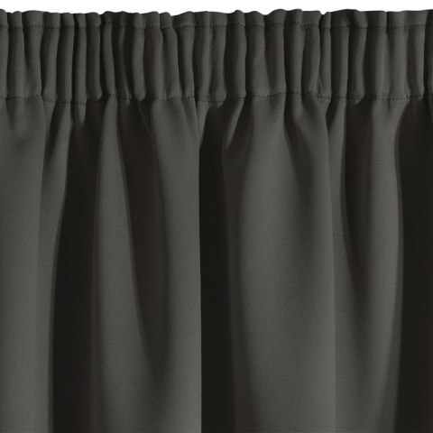 Zasłona zaciemniająca PARISA 140x270 cm kolor grafitowy