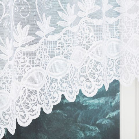 Firanka gotowa żakardowa JOWITA 100x250 cm - dodaj stylu i klasy do swojego wnętrza Firanka gotowa żakardowa JOWITA 100x250 cm - dodaj stylu i klasy do swojego wnętrza