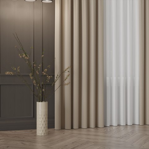 LIMA Tkanina dekoracyjna, wysokość 300cm, kolor 012 cappuccino 318287/TDP/012/000300/1