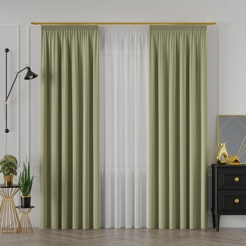 LIMA Tkanina dekoracyjna, wysokość 300cm, kolor 019 oliwkowy 318287/TDP/019/000300/1