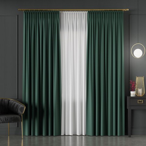 LIMA Tkanina dekoracyjna, wysokość 300cm, kolor 023 ciemny zielony; butelkowy 318287/TDP/023/000300/1