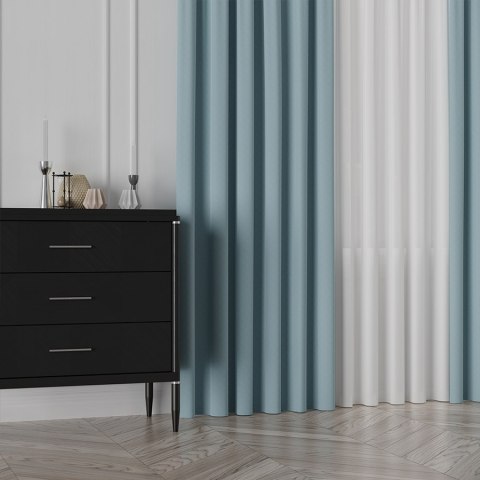 LIMA Tkanina dekoracyjna, wysokość 300cm, kolor 027 niebieski 318287/TDP/027/000300/1