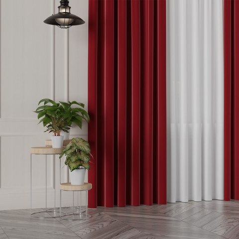 LIMA Tkanina dekoracyjna, wysokość 300cm, kolor 046 czerwony 318287/TDP/046/000300/1