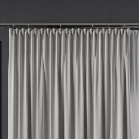 LIMA Tkanina dekoracyjna, wysokość 300cm, kolor 071 pastelowy szary 318287/TDP/071/000300/1