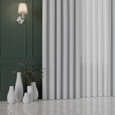 LIMA Tkanina dekoracyjna, wysokość 300cm, kolor 076 jasny chłodny szary 318287/TDP/076/000300/1