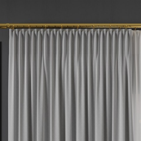 LIMA Tkanina dekoracyjna, wysokość 300cm, kolor 077 chłodny szary 318287/TDP/077/000300/1