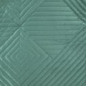 Narzuta welwetowa SOFIA 220x240 cm kolor ciemnozielony