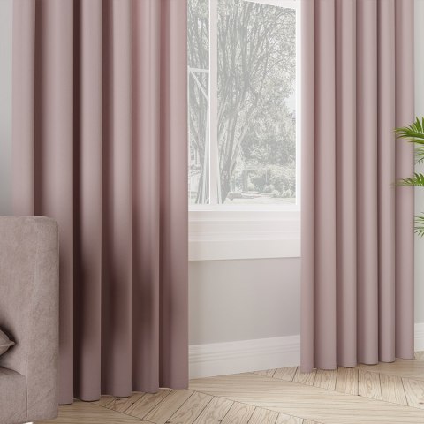 LOTUS Tkanina dekoracyjna wodoodporna, wysokość 300cm, kolor 011 różowy TD0008/TDP/011/000300/1