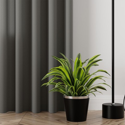 LOTUS Tkanina dekoracyjna wodoodporna, wysokość 300cm, kolor 016 grafitowy TD0008/TDP/016/000300/1