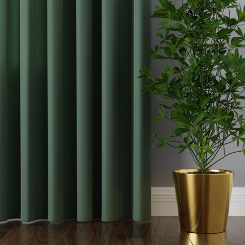 LOTUS Tkanina dekoracyjna wodoodporna, wysokość 300cm, kolor 019 butelkowy zielony TD0008/TDP/019/000300/1