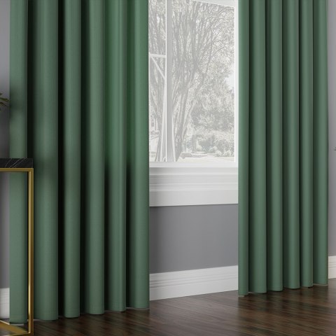 LOTUS Tkanina dekoracyjna wodoodporna, wysokość 300cm, kolor 019 butelkowy zielony TD0008/TDP/019/000300/1