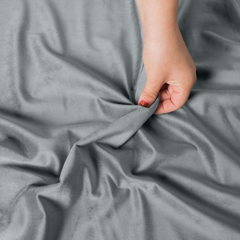 VELVET Tkanina dekoracyjna, wysokość 300cm, kolor 072 pastelowy szary VELVET/TZP/072/000300/1