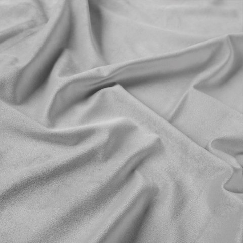 VELVET Tkanina dekoracyjna, wysokość 300cm, kolor 073 jasny szary VELVET/TZP/073/000300/1