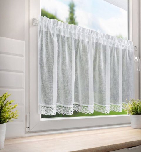 FIRANA GOTOWA LISA 150X60 CM BIAŁY