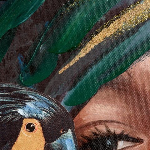 OBRAZ 467B 60X80 CM CIEMNOTURKUSOWY