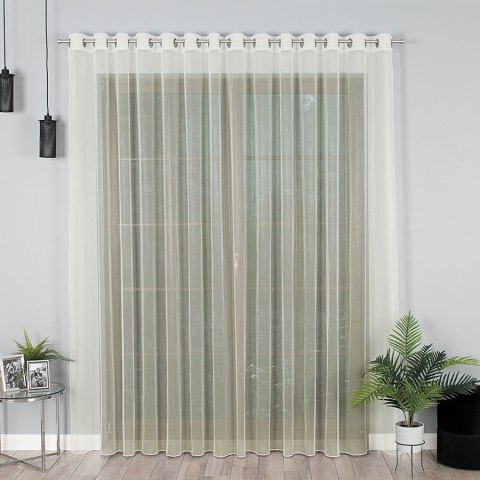 Firanka fantazyjna, wysokość 330cm, kolor 012 kremowy 000430/430/012/000330/1