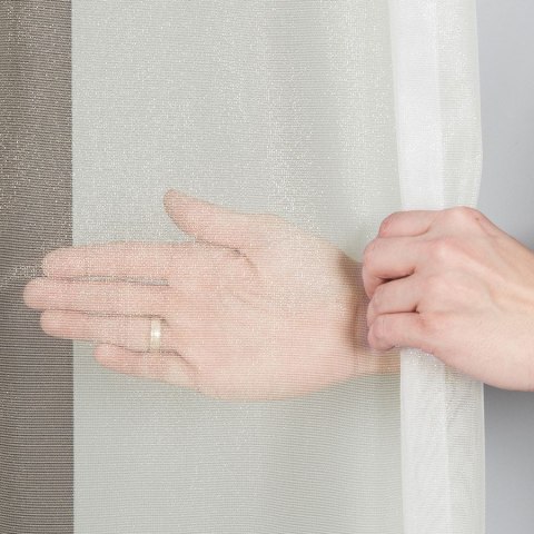 Firanka fantazyjna, wysokość 330cm, kolor 012 kremowy 000430/430/012/000330/1