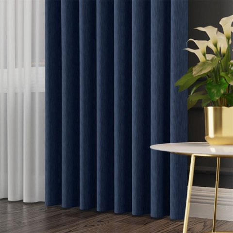 LISA Tkanina dekoracyjna, wysokość 300cm, kolor 021 granatowy 004150/TDP/021/000300/1