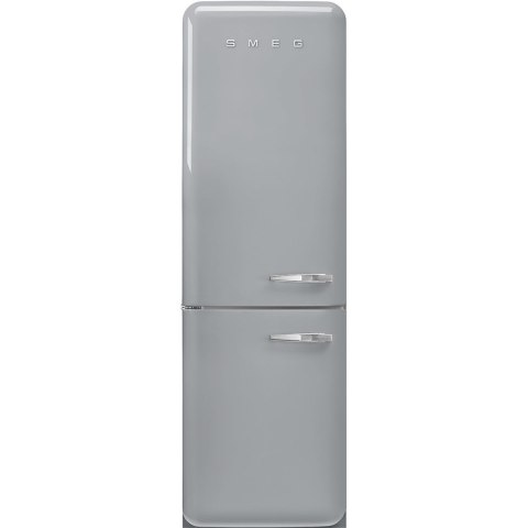 Srebrna Lodówka wolnostojąca Smeg FAB32LSV5
