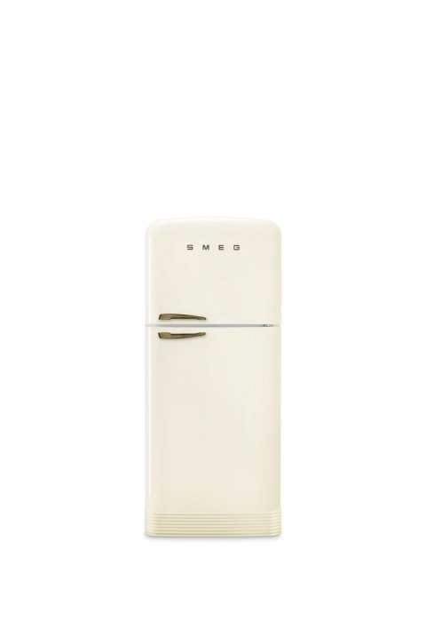 Kremowa lodówka Smeg FAB50RCRB5