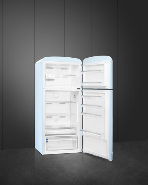 Błękitna lodówka Smeg FAB50RPB5