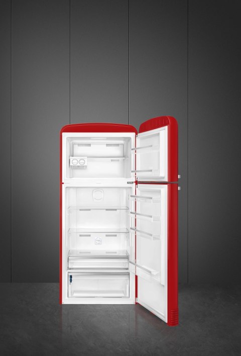 Czerwona lodówka Smeg FAB50RRD5