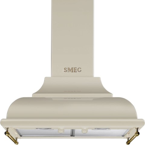 Okap przyścienny Smeg KC16POE Cortina, kremowy Okap przyścienny Smeg KC16POE Cortina, kremowy