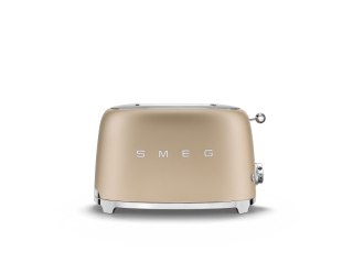 złoty toster Smeg 2x2 TSF01CHMEU