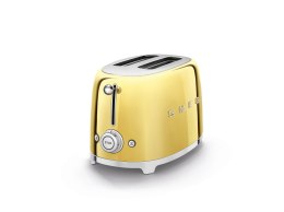 złoty toster Smeg 2x2 TSF01GOEU