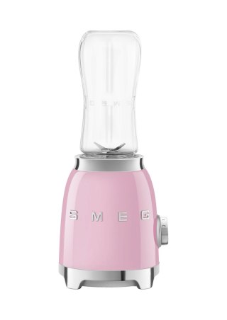 Blender mini Smeg pastelowy róż 300w PBF01PKEU