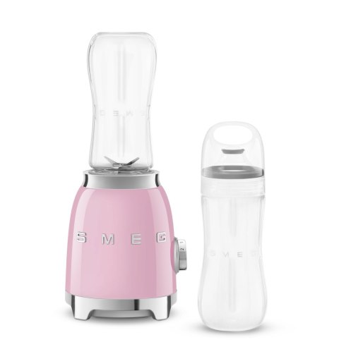 Blender mini Smeg pastelowy róż 300w PBF01PKEU