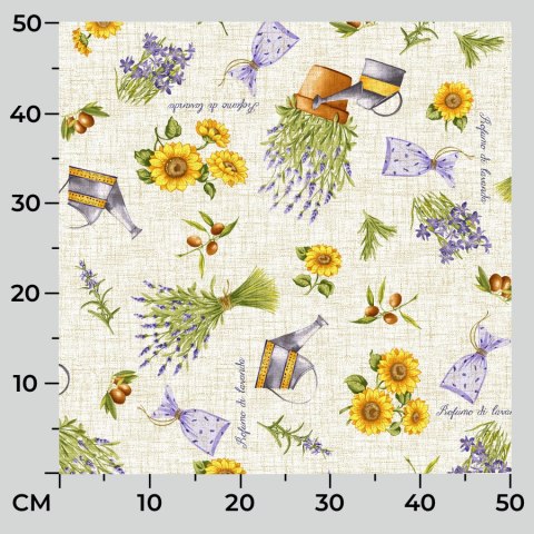 LAWENDA Tkanina dekoracyjna, 140cm, kolor 001 TZ7030/066/001/140000/1
