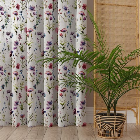 KWIATY POLNE Tkanina dekoracyjna MILAS, szerokość 150cm, kolor 001 D00129/MIL/001/150000/1