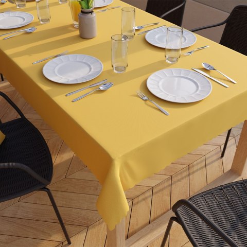 LOTUS Tkanina dekoracyjna wodoodporna, wysokość 300cm, kolor 020 żółty TD0008/TDP/020/000300/1