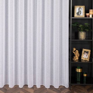 PETRA Firanka z ołowianką, wysokość 320cm, kolor 001 biały 020910/000/001/000320/1