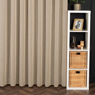 PETRA Firanka z ołowianką, wysokość 320cm, kolor 006 beżowy 020910/000/006/000320/1