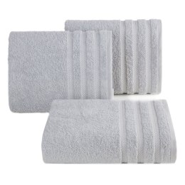 Ręcznik bawełniany VITO 50x90 cm kolor srebrny