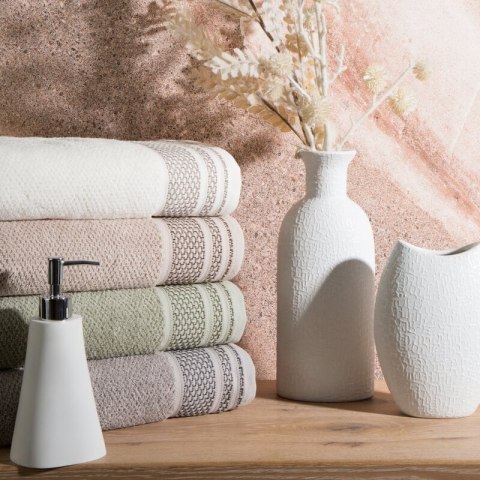 RĘCZNIK SUZANA (01) 70X140 CM SREBRNY