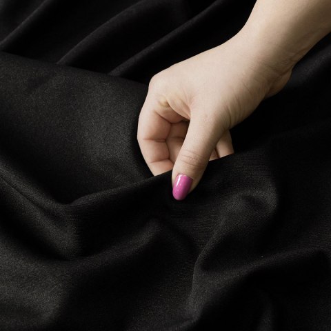 LIMA Tkanina dekoracyjna, wysokość 300cm, kolor 075 czarny 318287/TDP/075/000300/1