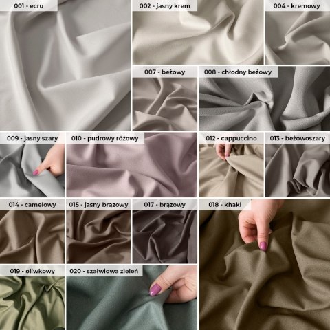 LIMA Tkanina dekoracyjna, wysokość 300cm, kolor 015 jasny brązowy 318287/TDP/015/000300/1